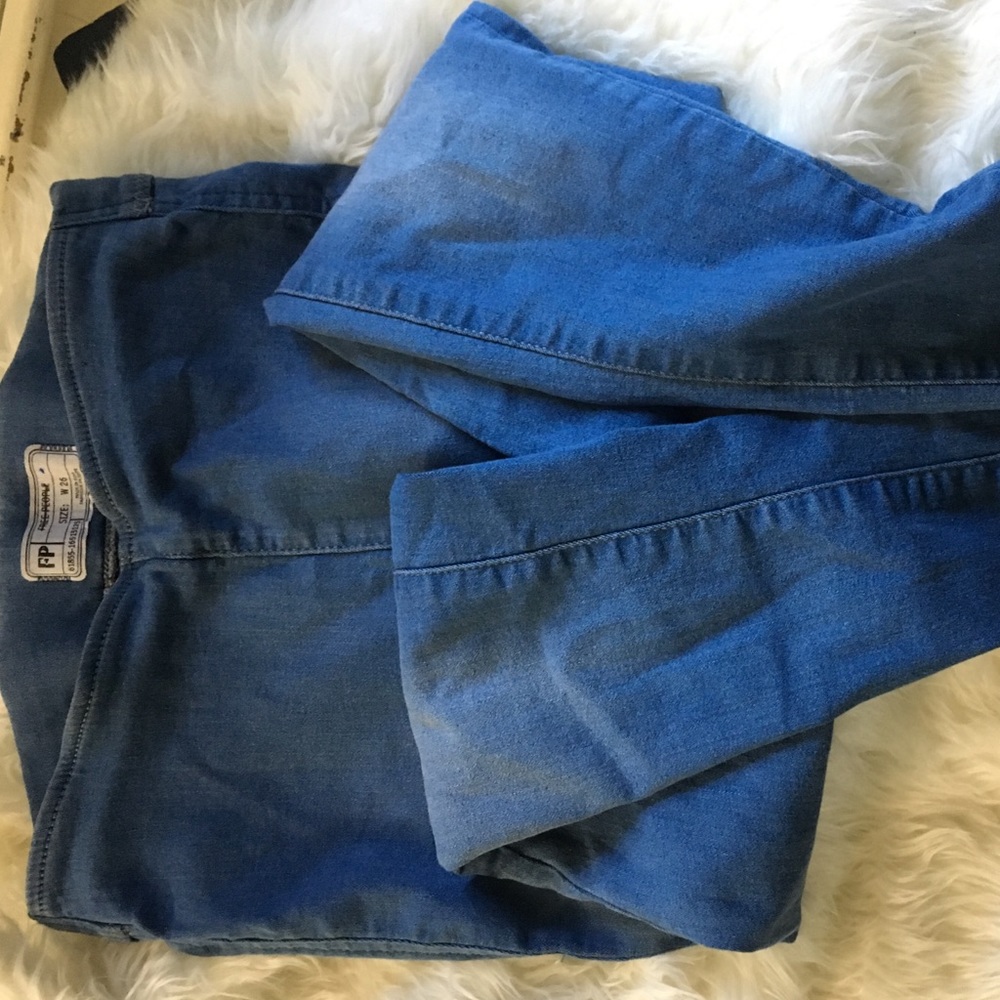 Free People Light Blue Jegging